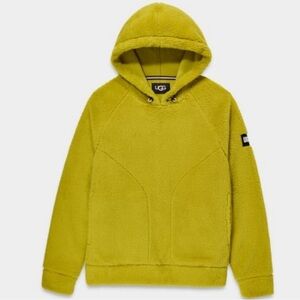 Ugg Mens Dannen Sherpa hoodie yellow